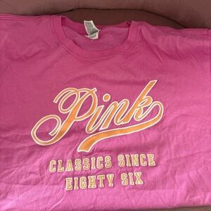 PINK Victoria's Secret Fuchsia Tee